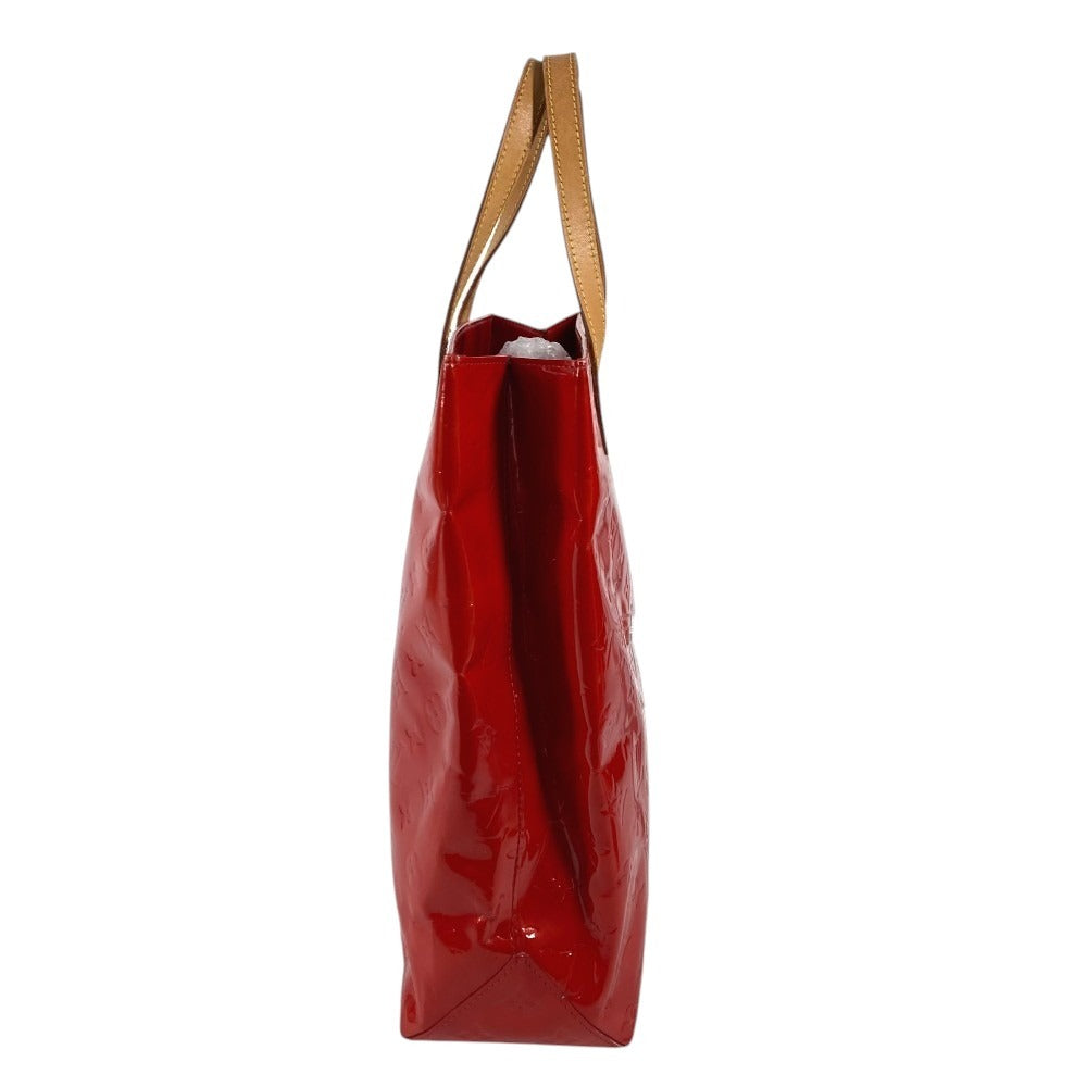 LOUIS VUITTON M91086 Monogram Vernis Reade MM Tote Bag Shoulder Bag Monogram Vernis Canvas Women's Rouge Red