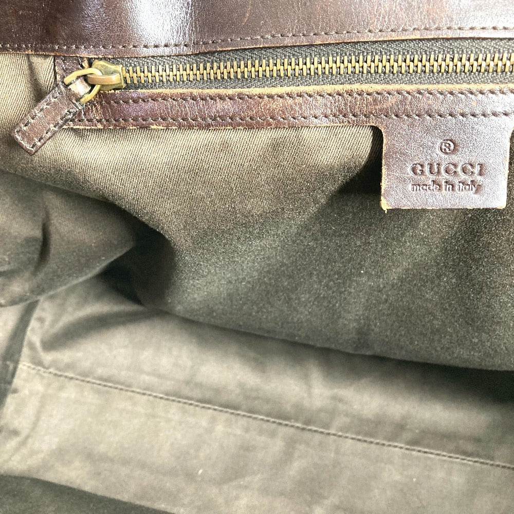 GUCCI 106251 GG ロゴ トートバッグ カバン 肩掛け ショルダーバッグ GGキャンバス/レザー ユニセックス ベージュ