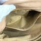Dior Cannage Logo Chain Bag Shoulder Bag Handbag Flap Shoulder Bag Enamel Women's Beige