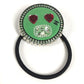 CHANEL 16K Heart CC Coco Mark Logo Hair Accessory Faux Pearl Hair Tie Plastic Unisex Black