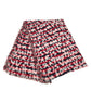 LOUIS VUITTON Graffiti Logo Stole Fringe Shawl Wool Unisex Red