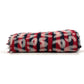 LOUIS VUITTON Graffiti Logo Stole Fringe Shawl Wool Unisex Red