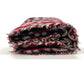 LOUIS VUITTON Graffiti Logo Stole Fringe Shawl Wool Unisex Red