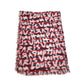 LOUIS VUITTON Graffiti Logo Stole Fringe Shawl Wool Unisex Red