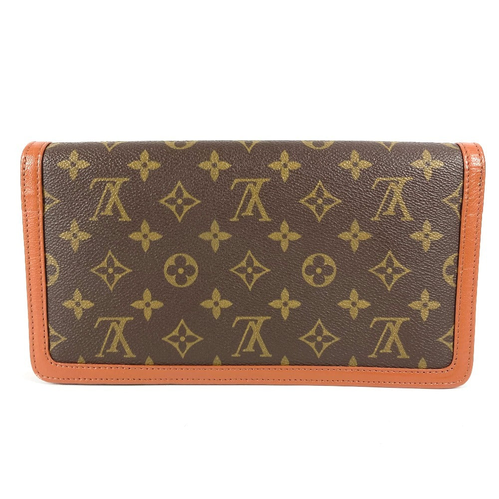 LOUIS VUITTON M51812 Monogram Pochette Damme PM Pochette Damme PM Bag Pouch Second Bag Clutch Bag Monogram Canvas Unisex Brown