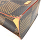 LOUIS VUITTON N40355 NIGOコラボ ダミエ ジャイアント LVスクエアード ミニトート 2WAYバッグ ハンドバッグ ショルダーバッグ カバン 斜め掛け トートバッグ ダミエキャンバス ユニセックス ブラウン