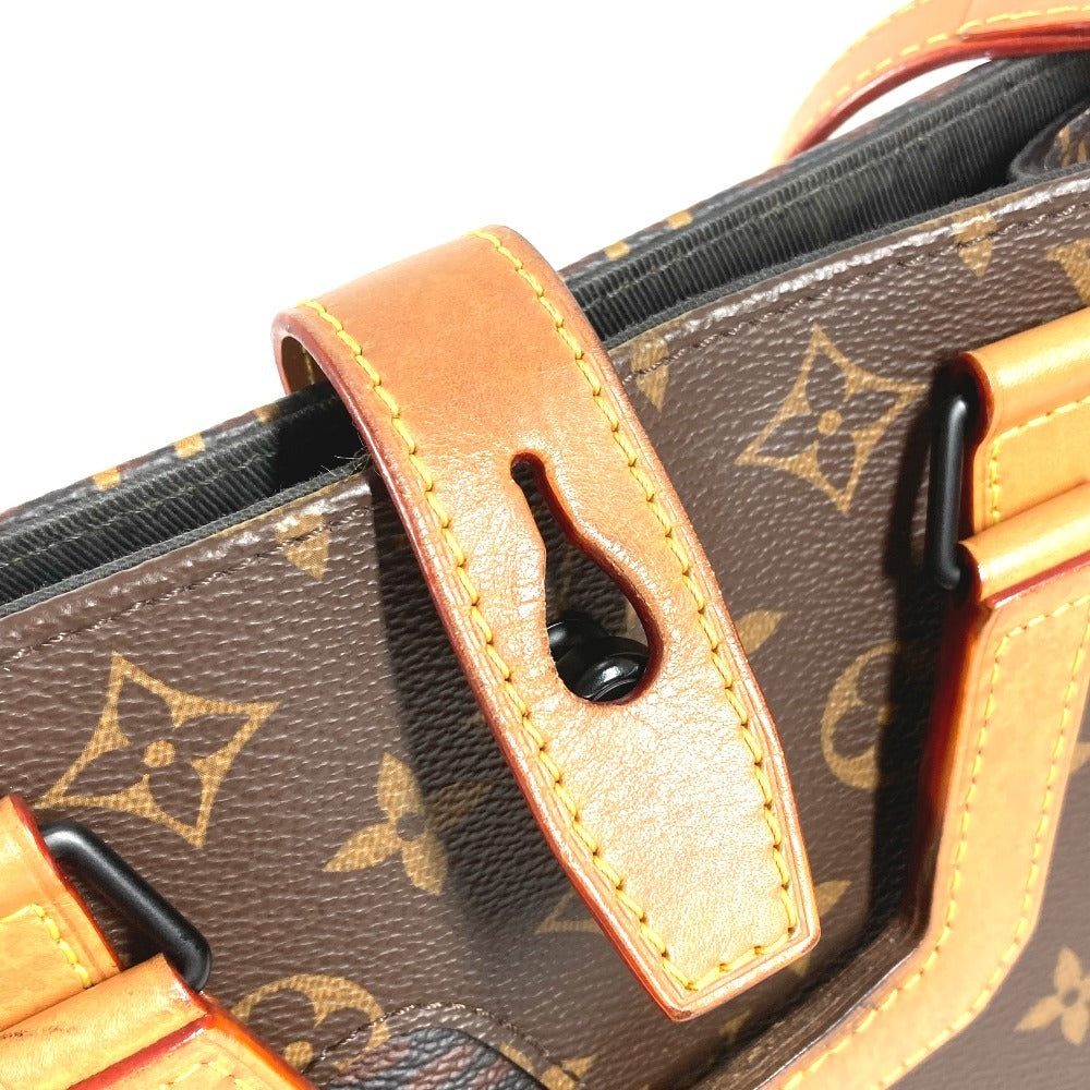 LOUIS VUITTON N40355 NIGOコラボ ダミエ ジャイアント LVスクエアード ミニトート 2WAYバッグ ハンドバッグ ショルダーバッグ カバン 斜め掛け トートバッグ ダミエキャンバス ユニセックス ブラウン