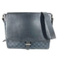 LOUIS VUITTON N41585 ダミエコバルト ニューポート メッセンジャーMM メッセンジャーバッグ カバン 斜め掛け フラップ ショルダーバッグ ダミエコバルトキャンバス ユニセックス ネイビー