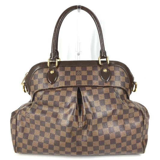 LOUIS VUITTON N51998 ダミエ トレヴィGM トレヴィ GM カバン トートバッグ ハンドバッグ ダミエキャンバス レディース エベヌ ブラウン