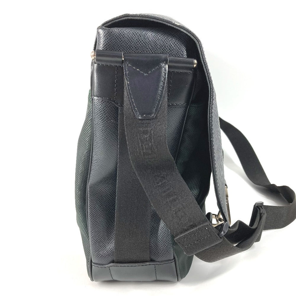 LOUIS VUITTON M30162 タイガ デルスー カバン フラップ 斜め掛け メッセンジャーバッグ ショルダーバッグ タイガレザー ユニセックス カーキ