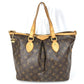 LOUIS VUITTON M40145 Monogram Palermo PM Bag, Handbag/Shoulder Bag, Monogram Canvas, Brown, Unisex