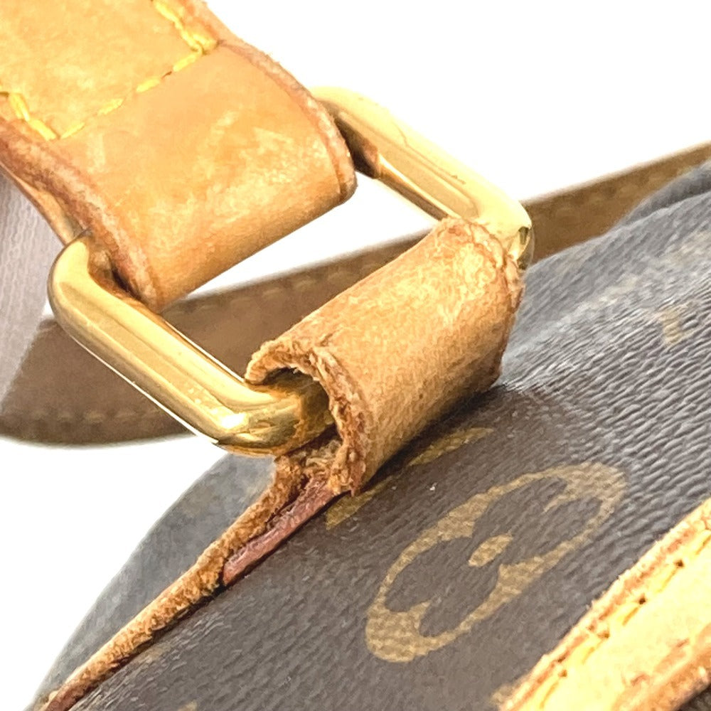 LOUIS VUITTON M40145 Monogram Palermo PM Bag, Handbag/Shoulder Bag, Monogram Canvas, Brown, Unisex