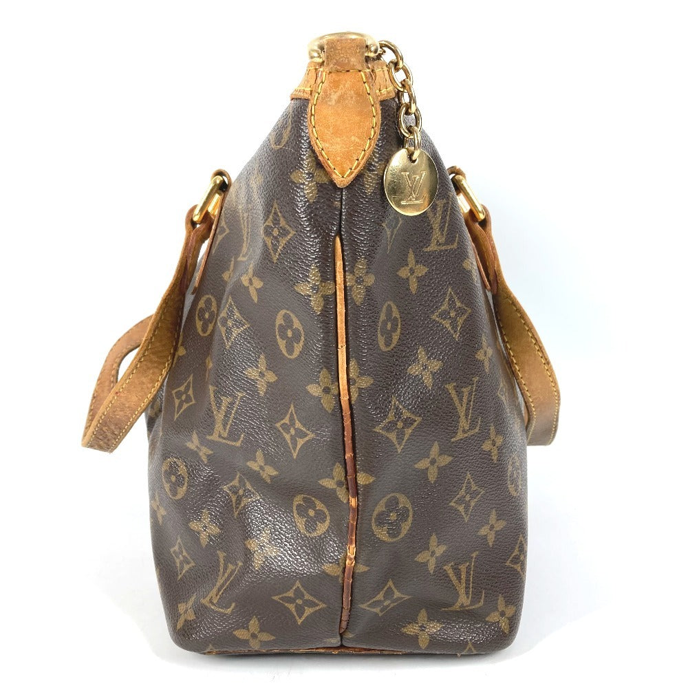 LOUIS VUITTON M40145 Monogram Palermo PM Bag, Handbag/Shoulder Bag, Monogram Canvas, Brown, Unisex