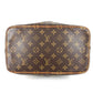 LOUIS VUITTON M40145 Monogram Palermo PM Bag, Handbag/Shoulder Bag, Monogram Canvas, Brown, Unisex