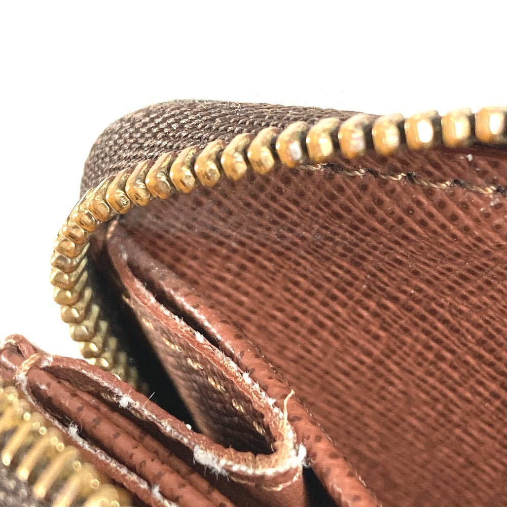 LOUIS VUITTON M60067 Monogram Zippy Coin Purse Coin Case Wallet Round Zipper Coin Case Monogram Canvas Unisex Brown