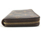 LOUIS VUITTON M60067 Monogram Zippy Coin Purse Coin Case Wallet Round Zipper Coin Case Monogram Canvas Unisex Brown