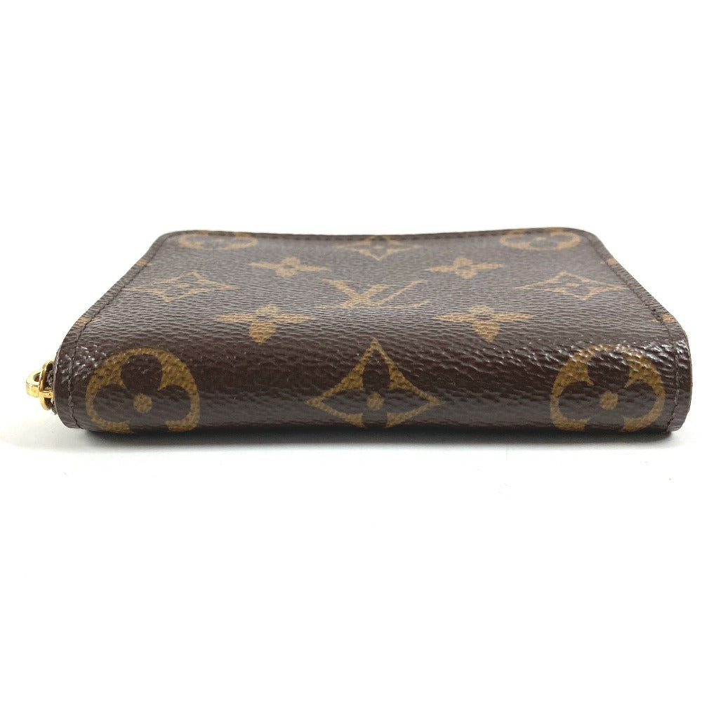 LOUIS VUITTON M60067 Monogram Zippy Coin Purse Coin Case Wallet Round Zipper Coin Case Monogram Canvas Unisex Brown