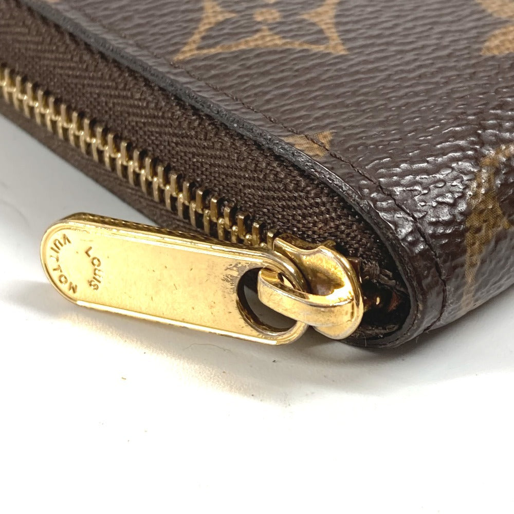 LOUIS VUITTON M60067 Monogram Zippy Coin Purse Coin Case Wallet Round Zipper Coin Case Monogram Canvas Unisex Brown