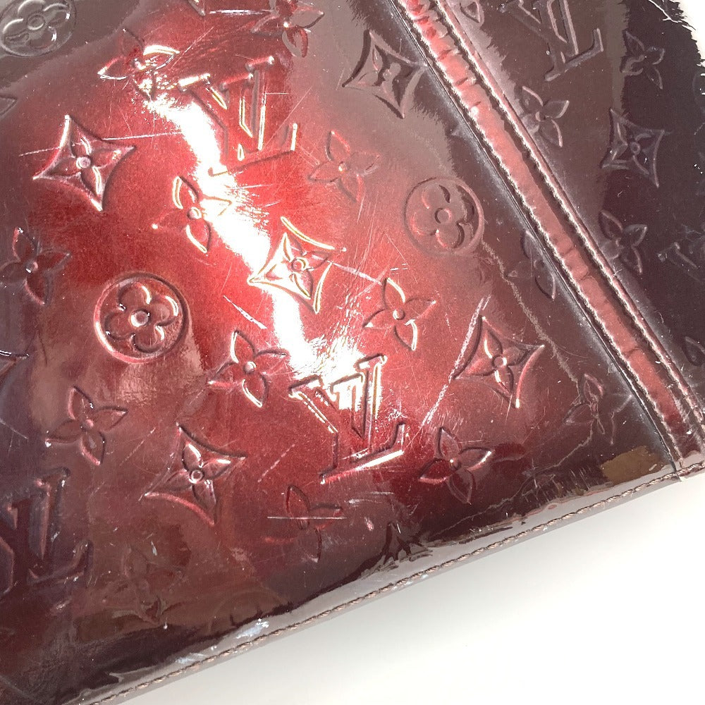 LOUIS VUITTON M91594 Monogram Vernis Avalon Zip Tote Bag, Shoulder Bag, Monogram Vernis Canvas, Women's, Amarante, Purple