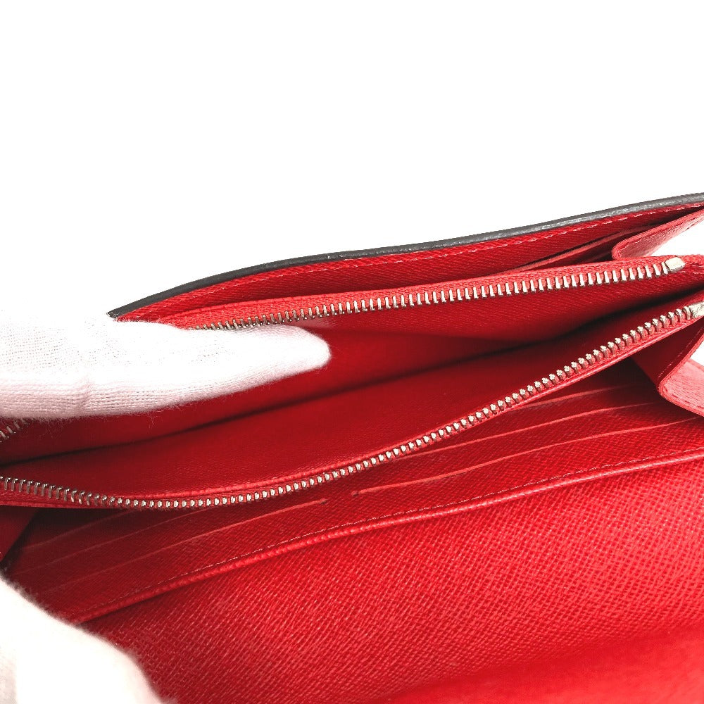 LOUIS VUITTON M60723 Epi Portefeuille Sarah Portefeuille Sarah Long Wallet Flap Long Wallet Epi Leather Unisex Coquelicot Red