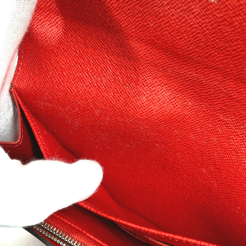 LOUIS VUITTON M60723 Epi Portefeuille Sarah Portefeuille Sarah Long Wallet Flap Long Wallet Epi Leather Unisex Coquelicot Red