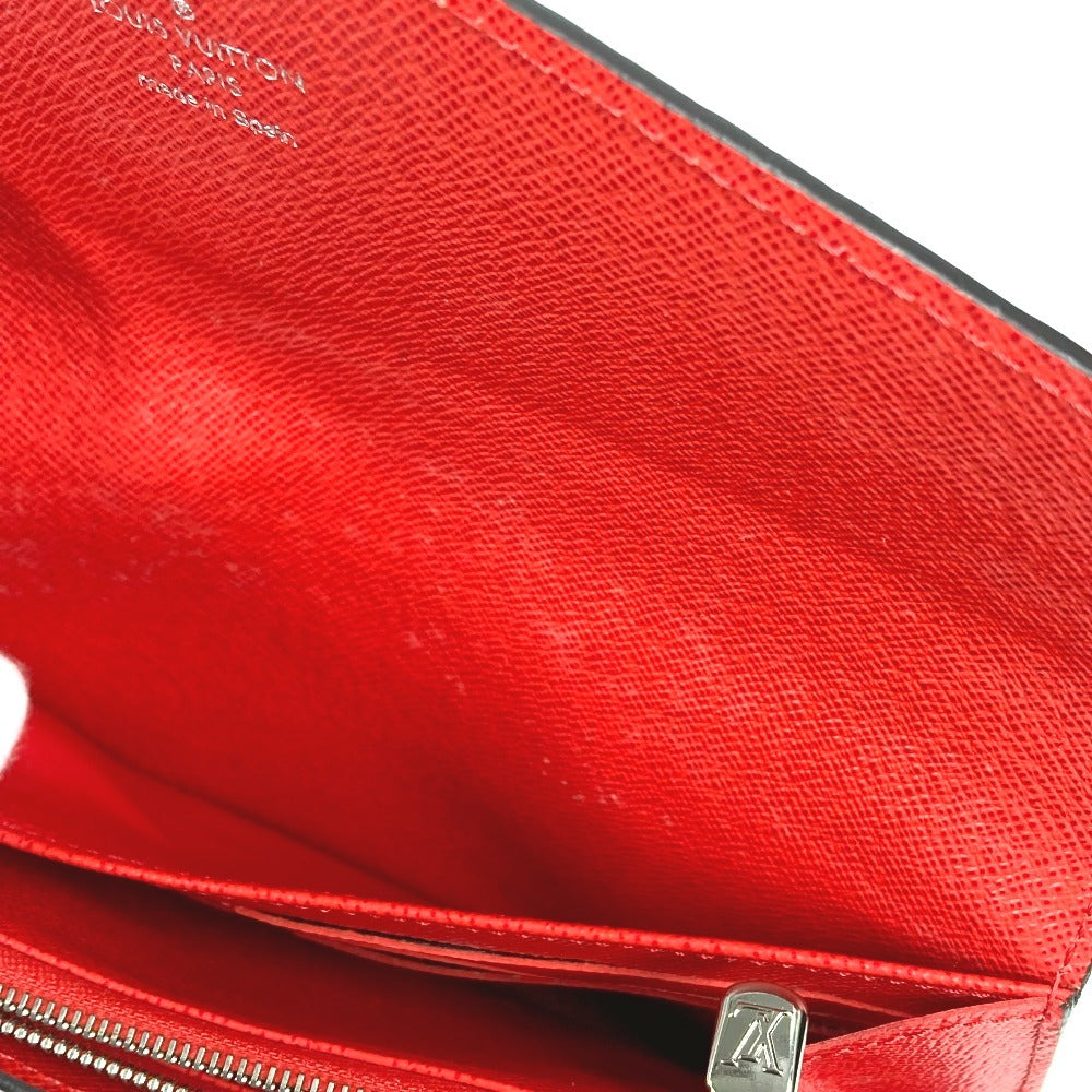 LOUIS VUITTON M60723 Epi Portefeuille Sarah Portefeuille Sarah Long Wallet Flap Long Wallet Epi Leather Unisex Coquelicot Red