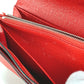 LOUIS VUITTON M60723 Epi Portefeuille Sarah Portefeuille Sarah Long Wallet Flap Long Wallet Epi Leather Unisex Coquelicot Red