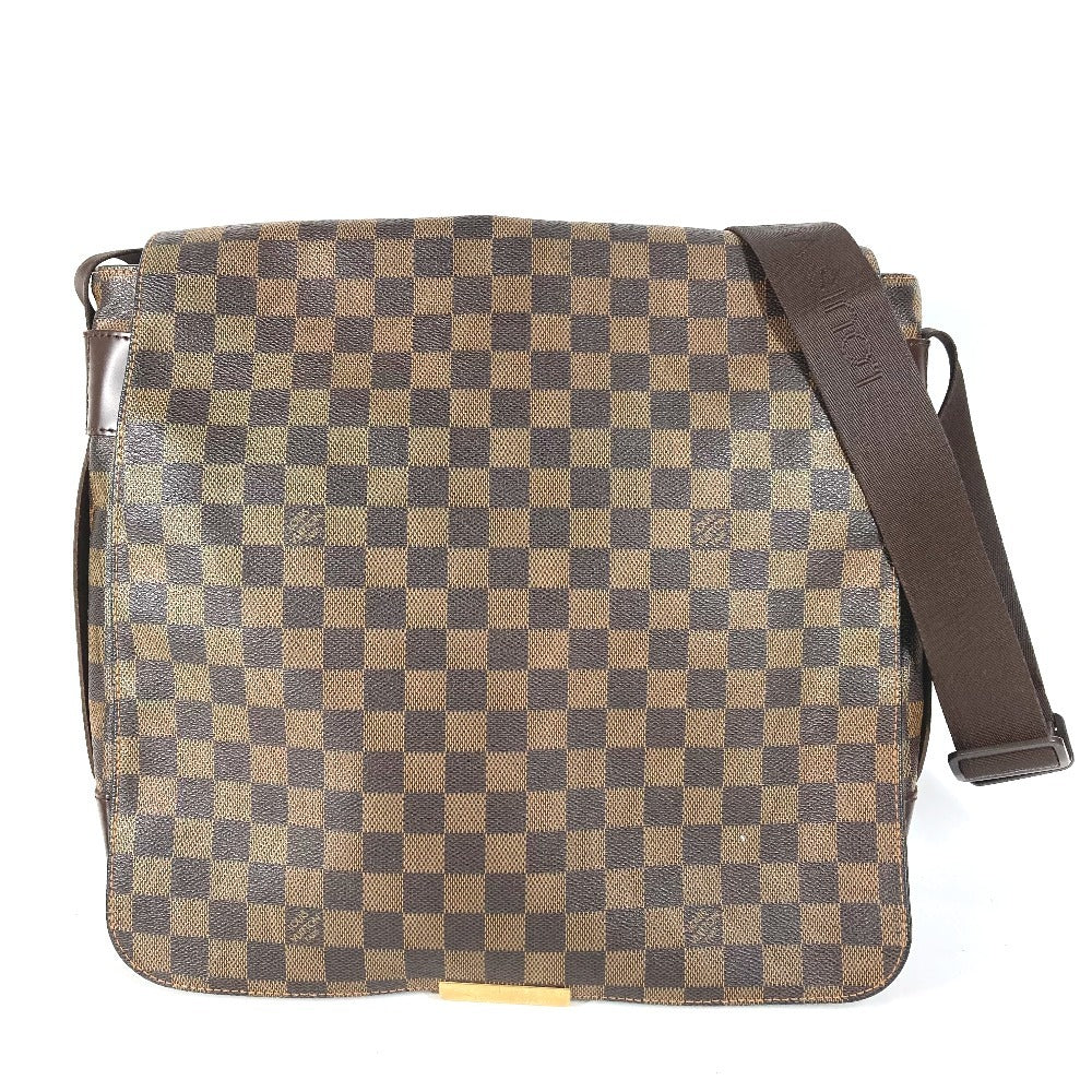LOUIS VUITTON N45258 Damier Bastille Bag, Flap Crossbody Messenger Bag/Shoulder Bag, Damier Canvas, Unisex, Ebene, Brown