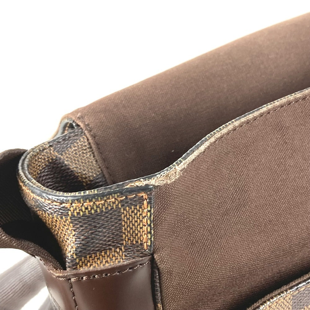 LOUIS VUITTON N45258 Damier Bastille Bag, Flap Crossbody Messenger Bag/Shoulder Bag, Damier Canvas, Unisex, Ebene, Brown