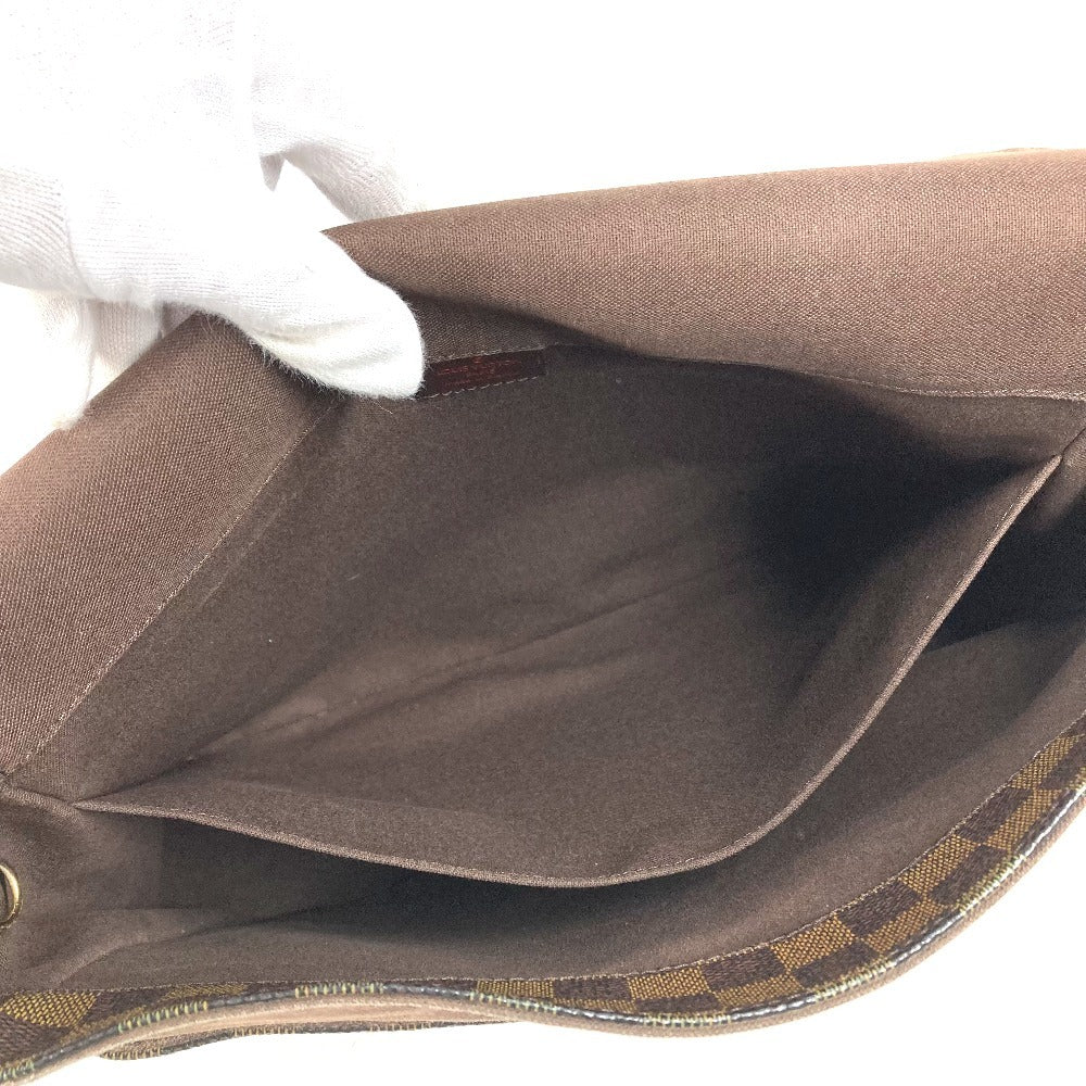 LOUIS VUITTON N45258 Damier Bastille Bag, Flap Crossbody Messenger Bag/Shoulder Bag, Damier Canvas, Unisex, Ebene, Brown