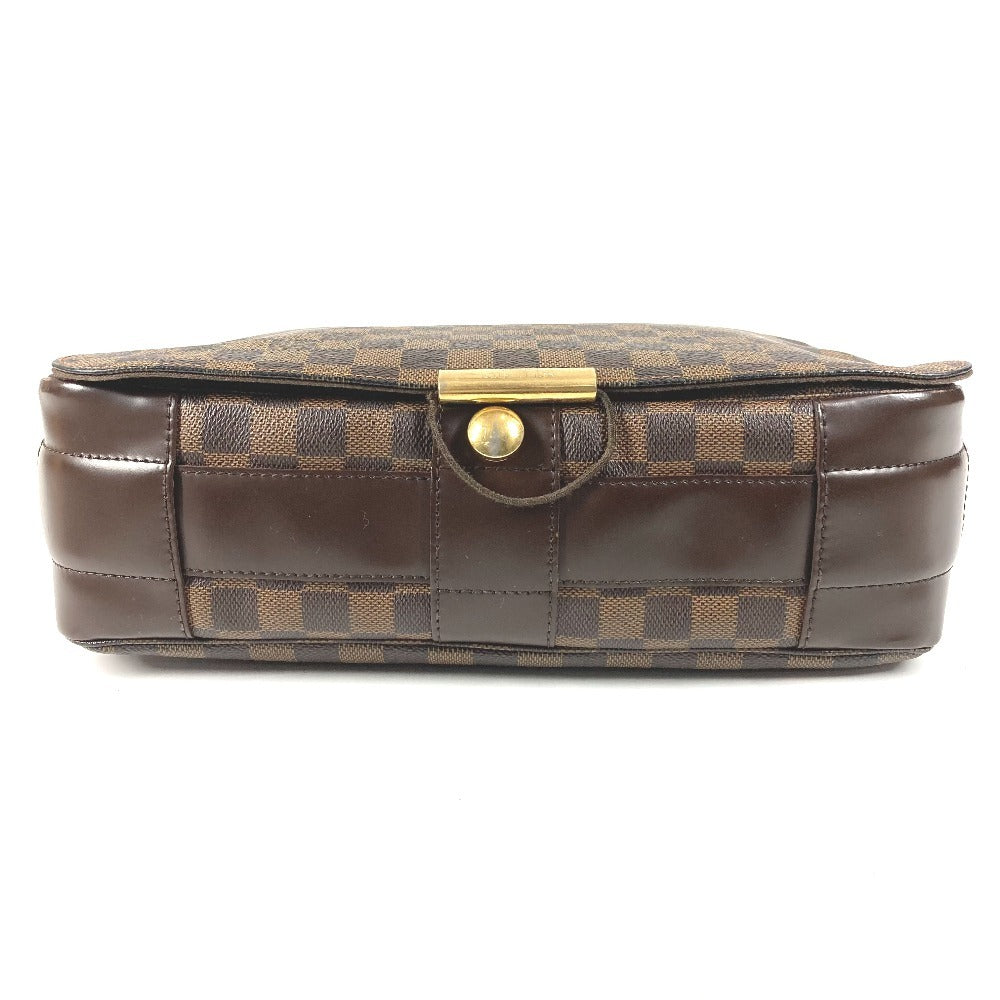 LOUIS VUITTON N45258 Damier Bastille Bag, Flap Crossbody Messenger Bag/Shoulder Bag, Damier Canvas, Unisex, Ebene, Brown