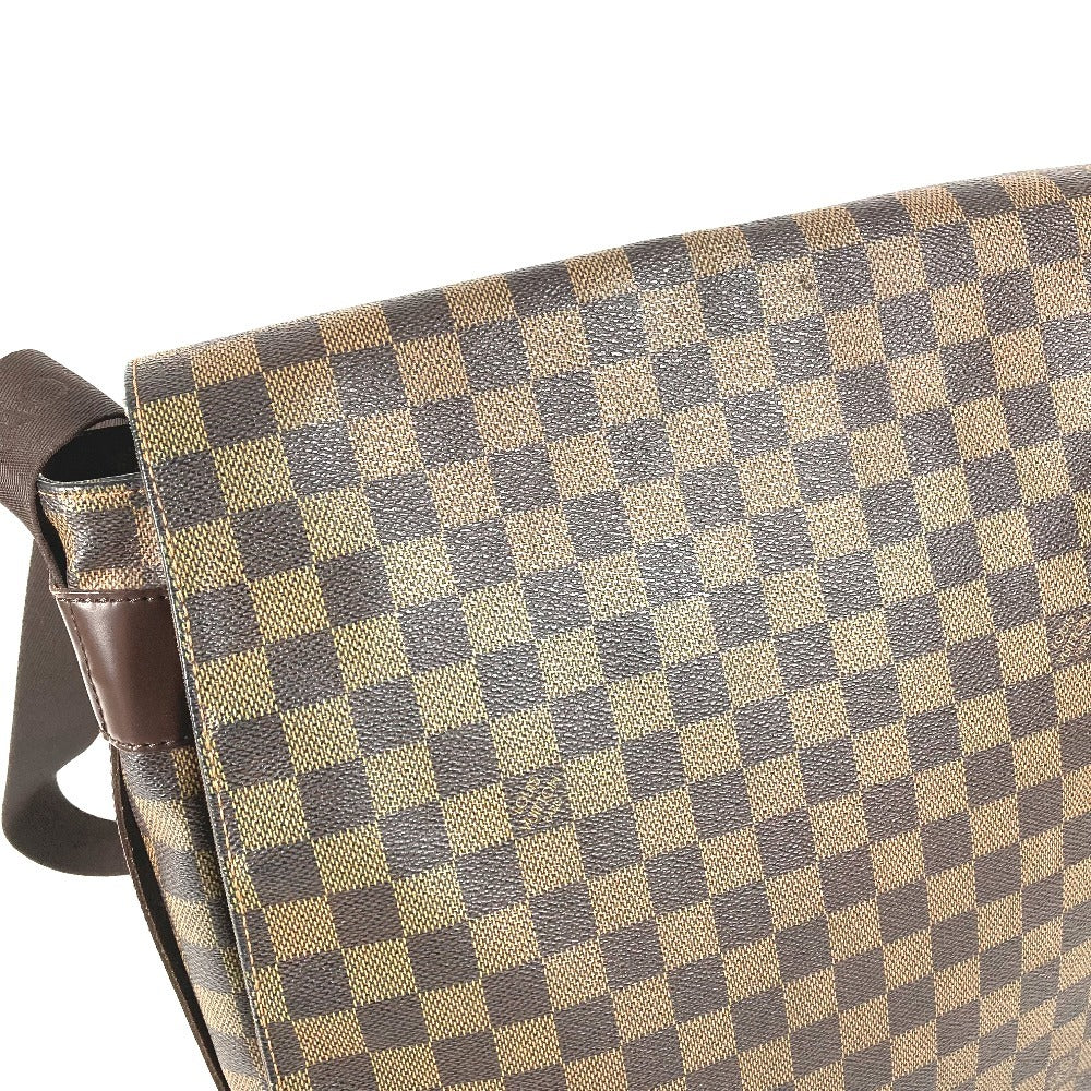 LOUIS VUITTON N45258 Damier Bastille Bag, Flap Crossbody Messenger Bag/Shoulder Bag, Damier Canvas, Unisex, Ebene, Brown