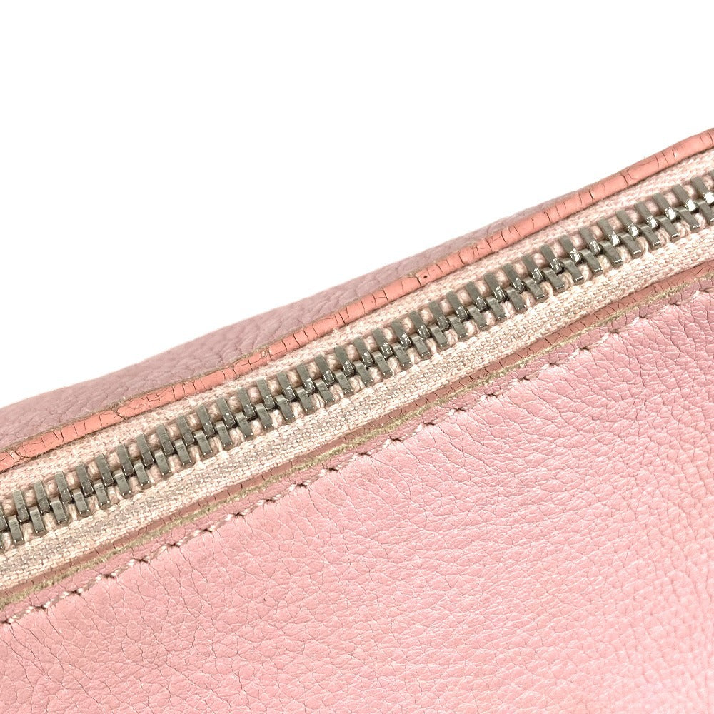Dior プレートロゴ トロッター ロゴ ディオリッシモ カバン 斜め掛け ショルダーバッグ レザー/キャンバス ユニセックス ベージュ