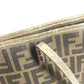 FENDI 8BH185 Sakura Cherry Blossom Zucca Logo Bag Shoulder Tote Bag Shoulder Bag PVC/Leather Unisex Brown