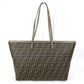 FENDI 8BH185 Sakura Cherry Blossom Zucca Logo Bag Shoulder Tote Bag Shoulder Bag PVC/Leather Unisex Brown