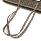 FENDI 8BH185 Sakura Cherry Blossom Zucca Logo Bag Shoulder Tote Bag Shoulder Bag PVC/Leather Unisex Brown