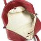 HERMES Victoria 43 Travel Bag, Boston Bag, Taurillon Clemence Leather, Unisex, Red