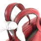 HERMES Victoria 43 Travel Bag, Boston Bag, Taurillon Clemence Leather, Unisex, Red