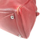 HERMES Victoria 43 Travel Bag, Boston Bag, Taurillon Clemence Leather, Unisex, Red