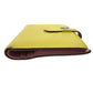 HERMES Bicolor Bearn Compact Verso Bearn Compact Verso H-logo Compact Wallet Two-fold wallet Epsom Unisex Yellow x Pink