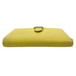 HERMES Bicolor Bearn Compact Verso Bearn Compact Verso H-logo Compact Wallet Two-fold wallet Epsom Unisex Yellow x Pink