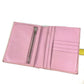 HERMES Bicolor Bearn Compact Verso Bearn Compact Verso H-logo Compact Wallet Two-fold wallet Epsom Unisex Yellow x Pink