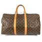 LOUIS VUITTON M41426 モノグラム キーポル50 キーポル 50 デベソ 旧型 旅行バッグ ハンドバッグ トラベルバッグ ボストンバッグ モノグラムキャンバス ユニセックス ブラウン