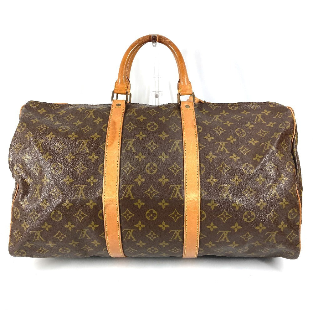 LOUIS VUITTON M41426 モノグラム キーポル50 キーポル 50 デベソ 旧型 旅行バッグ ハンドバッグ トラベルバッグ ボストンバッグ モノグラムキャンバス ユニセックス ブラウン