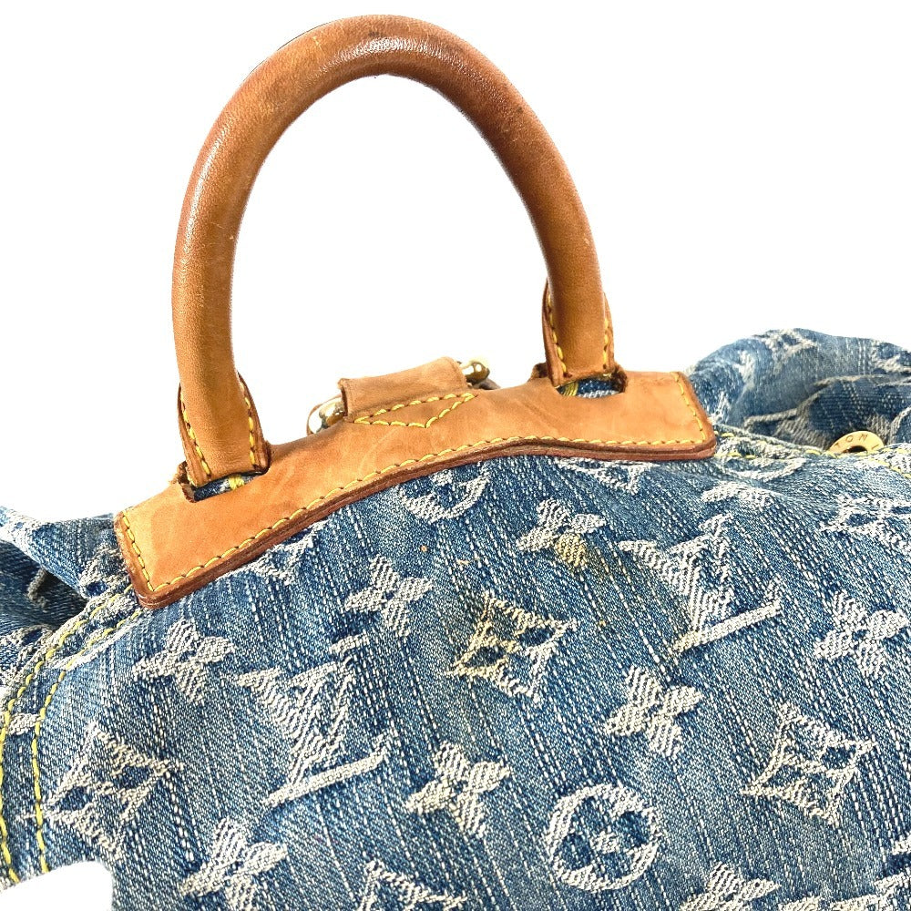 LOUIS VUITTON M95056 モノグラムデニム サック アド GM サックアド GM バックパック カバン リュックサック モノグラムデニムキャンバス ユニセックス ブルー
