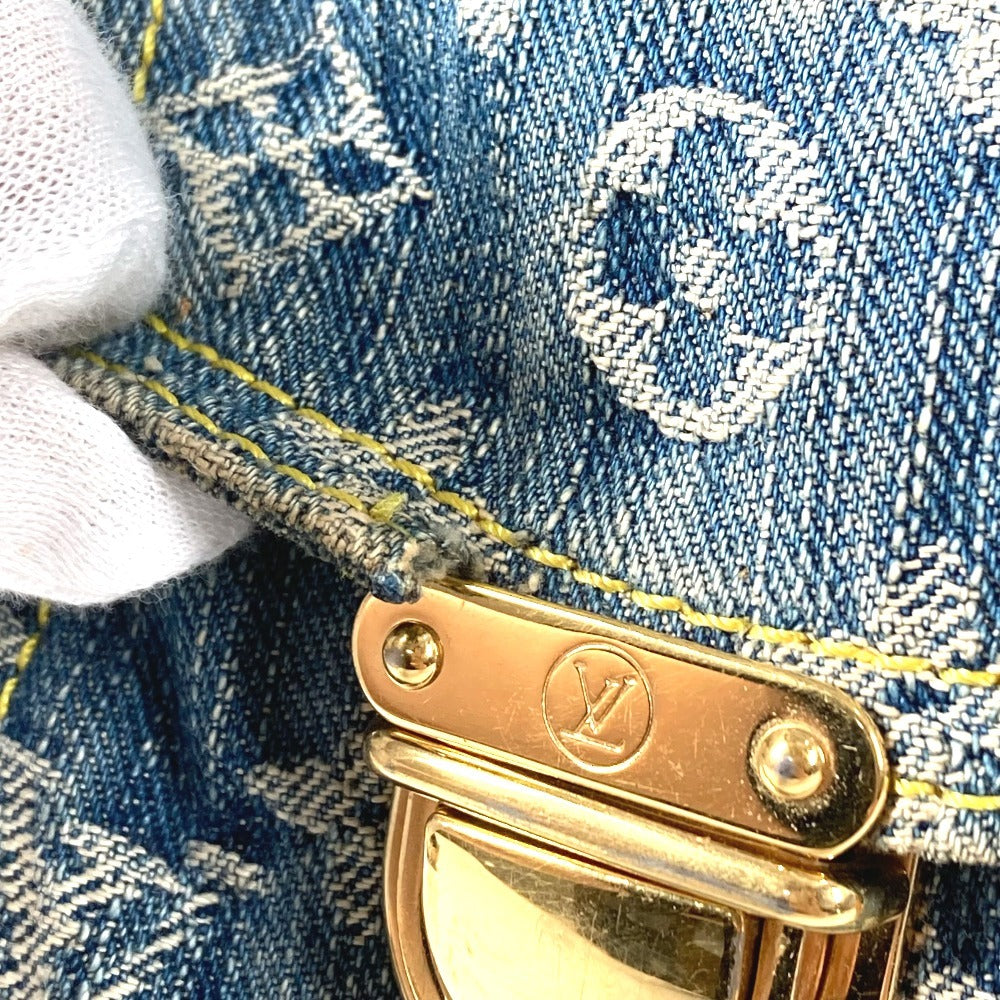 LOUIS VUITTON M95056 モノグラムデニム サック アド GM サックアド GM バックパック カバン リュックサック モノグラムデニムキャンバス ユニセックス ブルー