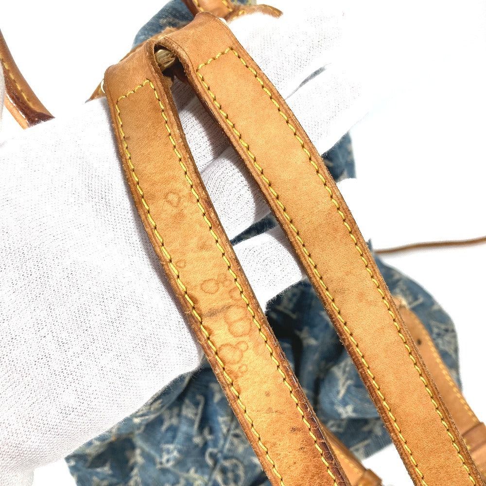 LOUIS VUITTON M95056 モノグラムデニム サック アド GM サックアド GM バックパック カバン リュックサック モノグラムデニムキャンバス ユニセックス ブルー