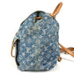 LOUIS VUITTON M95056 モノグラムデニム サック アド GM サックアド GM バックパック カバン リュックサック モノグラムデニムキャンバス ユニセックス ブルー