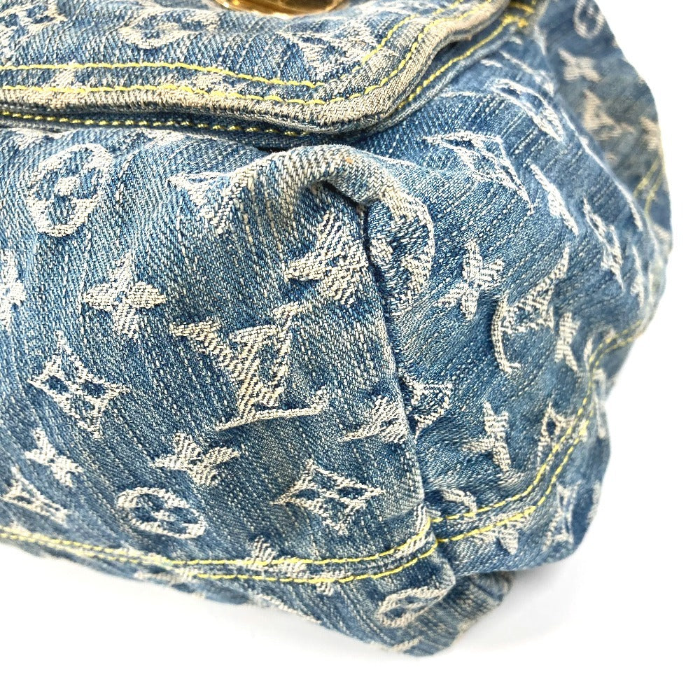 LOUIS VUITTON M95056 モノグラムデニム サック アド GM サックアド GM バックパック カバン リュックサック モノグラムデニムキャンバス ユニセックス ブルー