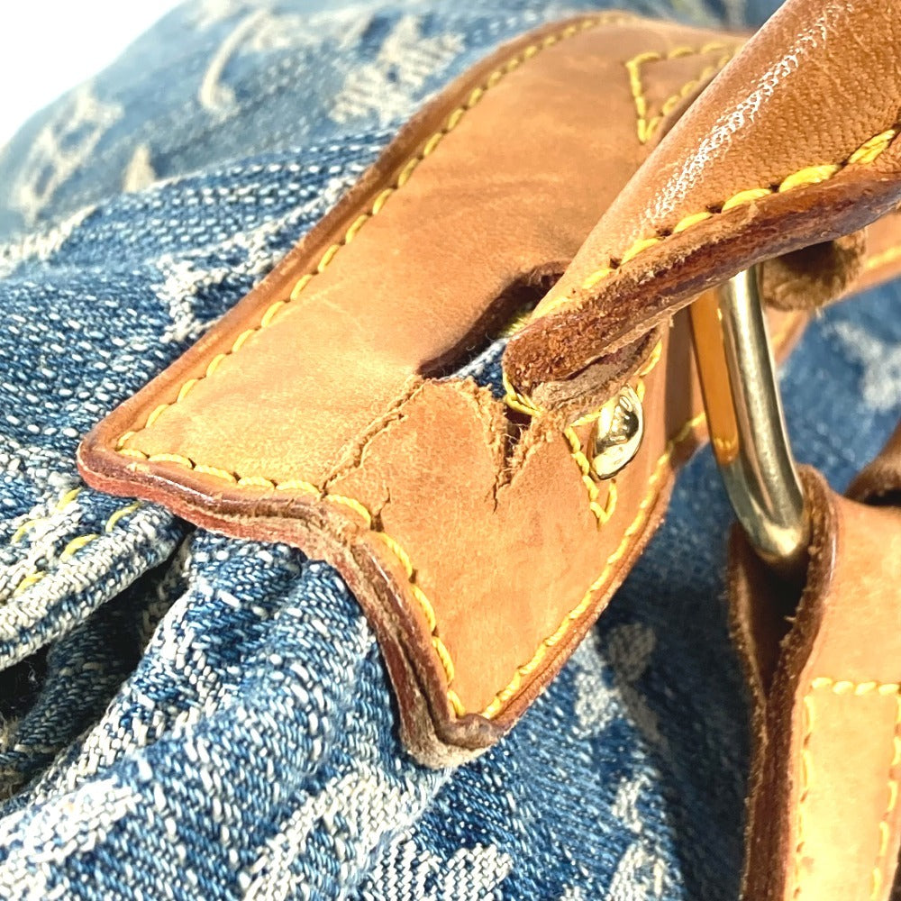 LOUIS VUITTON M95056 モノグラムデニム サック アド GM サックアド GM バックパック カバン リュックサック モノグラムデニムキャンバス ユニセックス ブルー